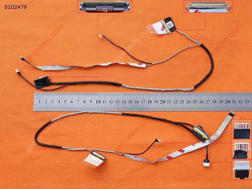 Picture of Laptop LCD/LED cable for Dell E6440 VAL90 40Pin，ORG