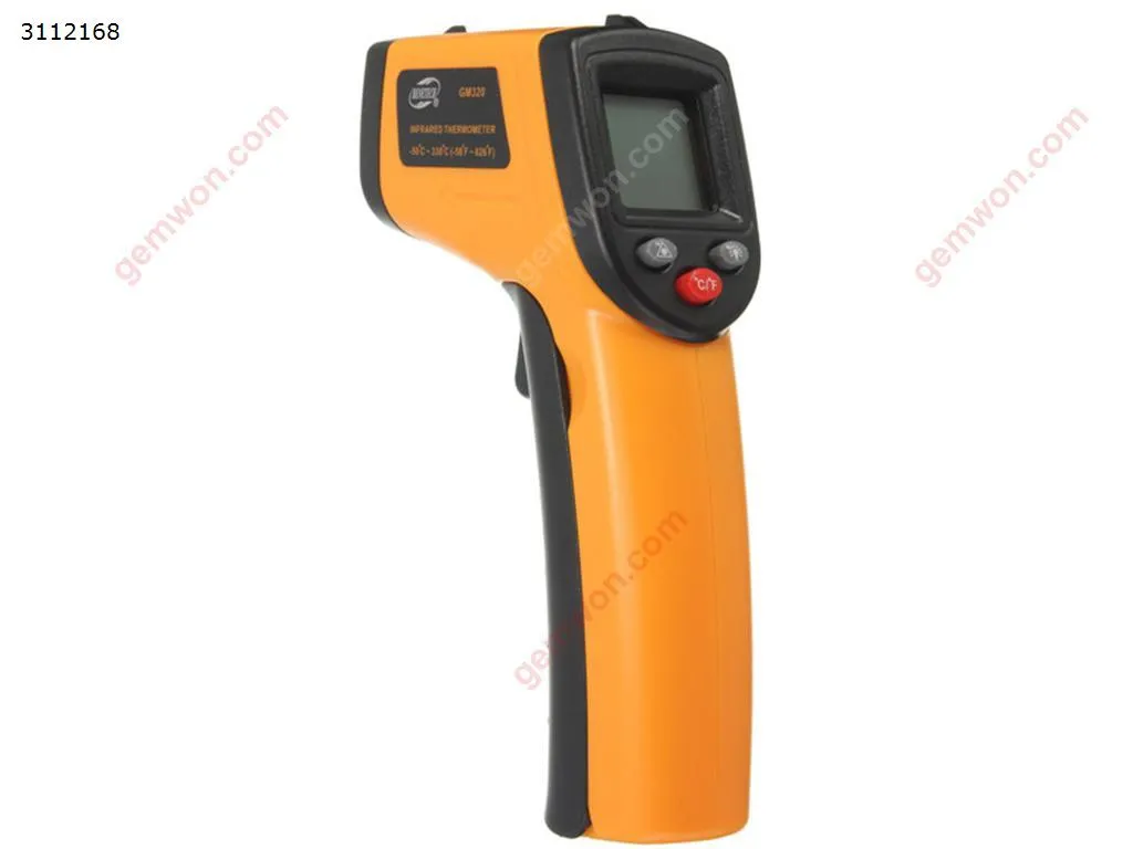 Picture of GM320 Non Contact Laser LCD Display Digital IR Infrared Thermometer Temperature Meter Gun -50℃ to 330℃