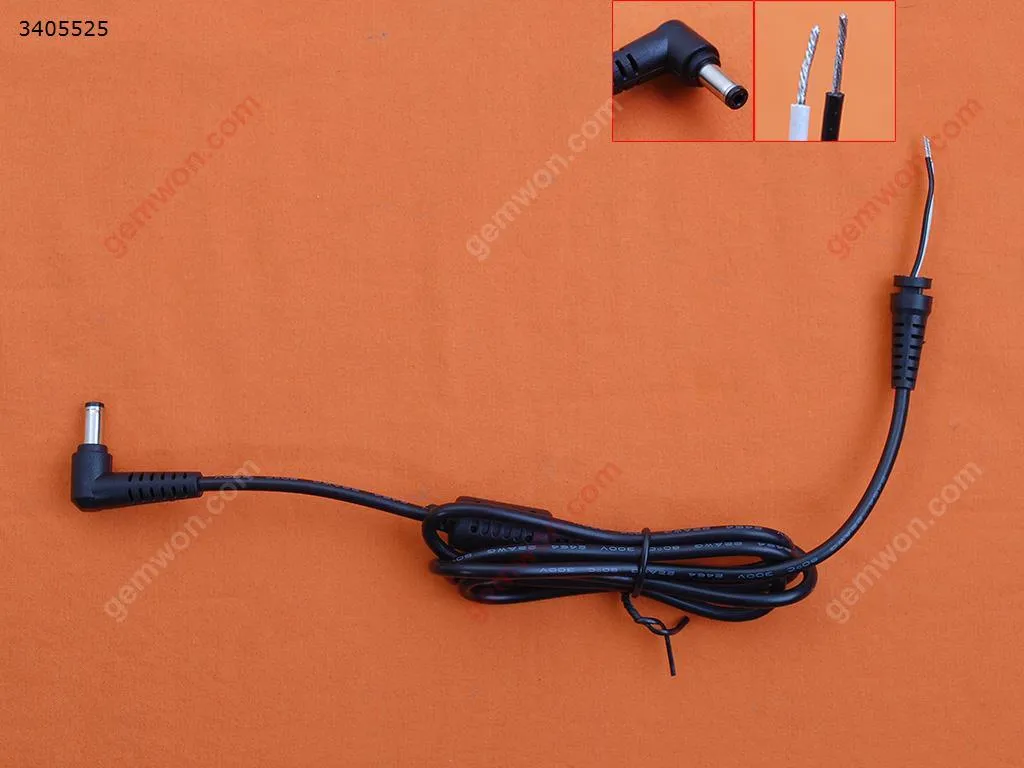 Picture of 5.5x2.5mm DC Cords,0.3㎡ 1.2M,Material: Copper,(Good Quality)