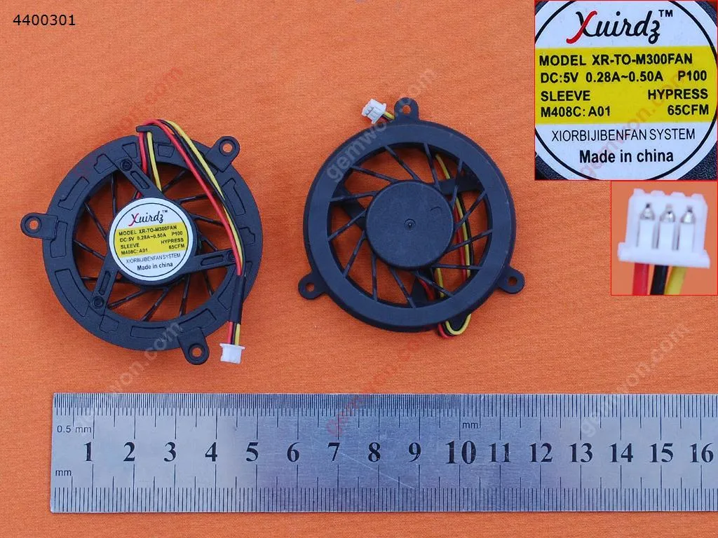 Picture of TOSHIBA Satellite M300 M301 M302 M305 M306 M307 M308(Fan blade,For Discrete video card)/HP 4411S 4410S 4415S 4510S 4515S 4416S 4710S(OEM)