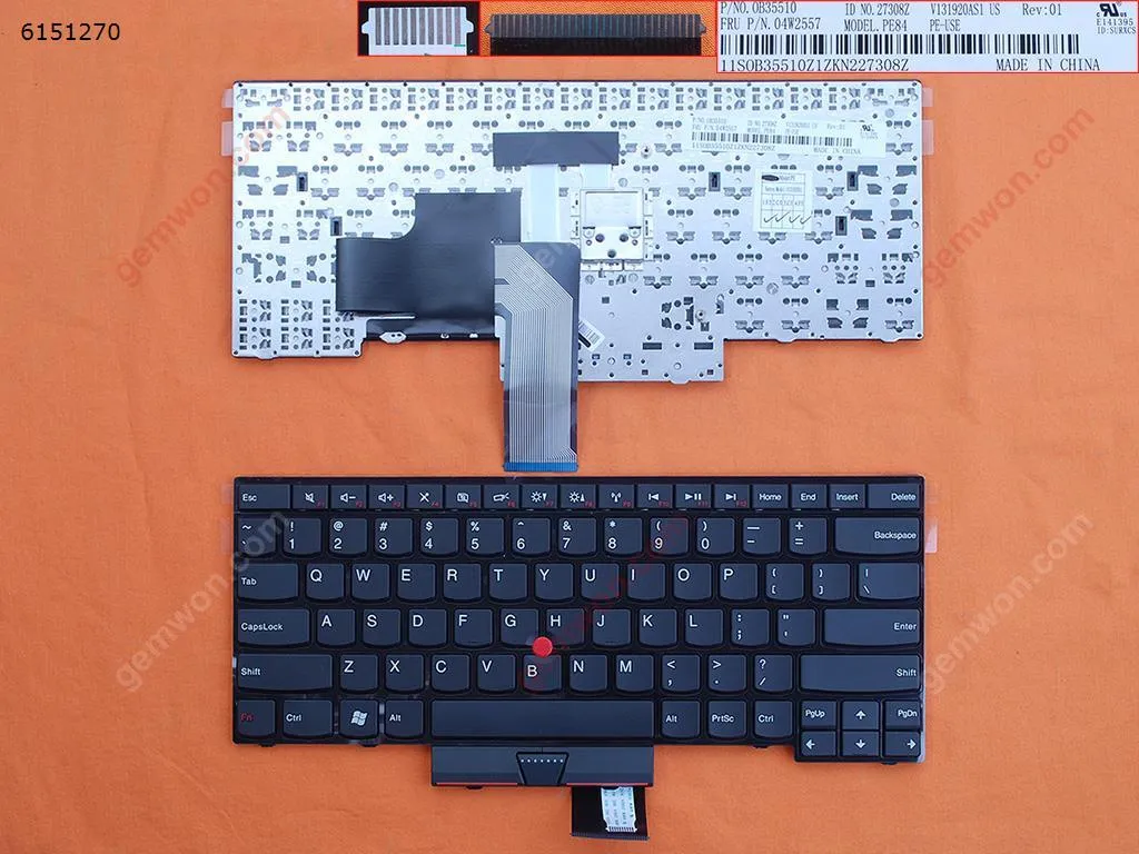 Picture of ThinkPad E430 GLOSSY FRAME BLACK(With Point stick)