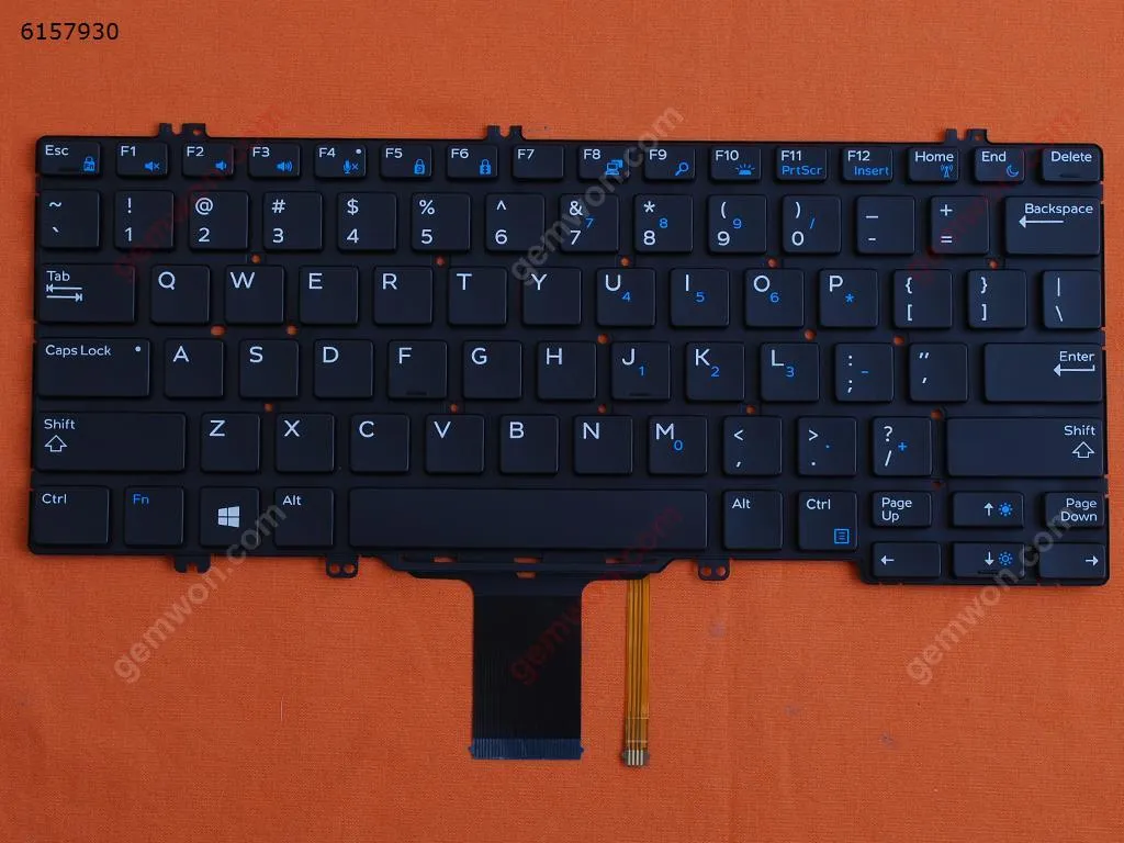 Picture of DELL Latitude 13 7380 E7380 BLACK (Backlit,Without Point stic,For Win8)