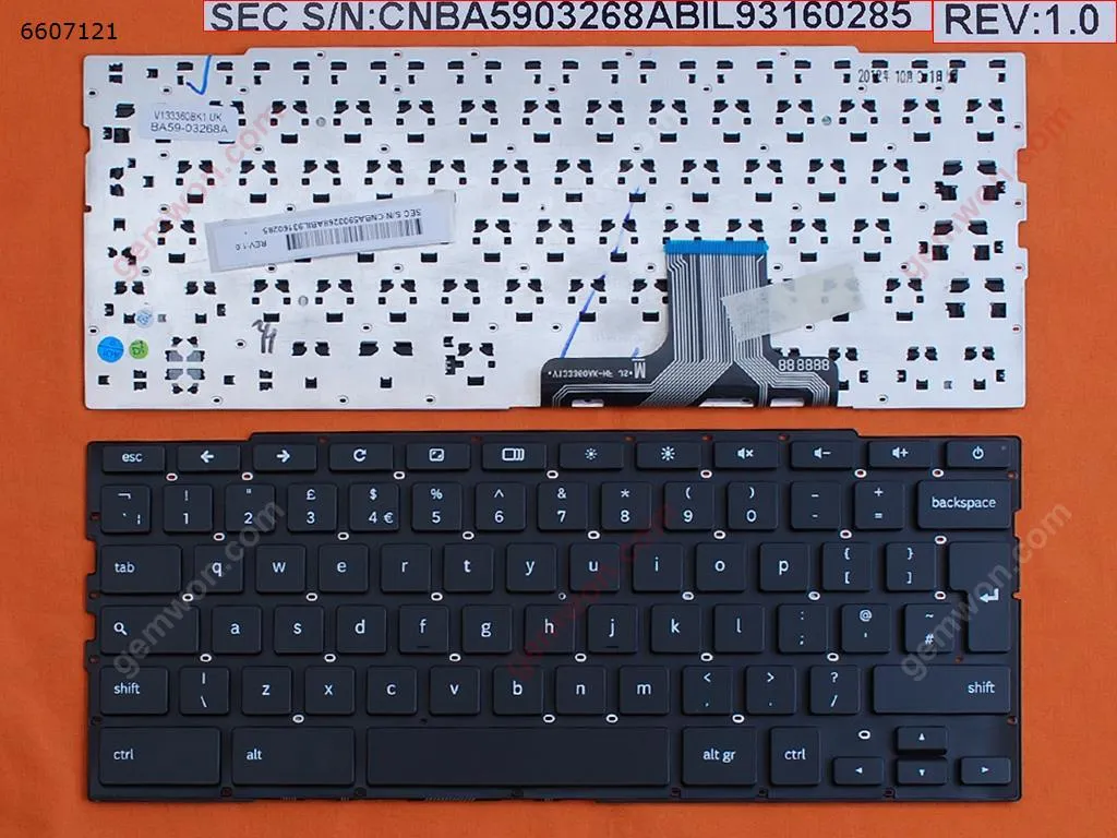 Picture of Samsung Chromebook XE550C22 BLACK(Without FRAME)