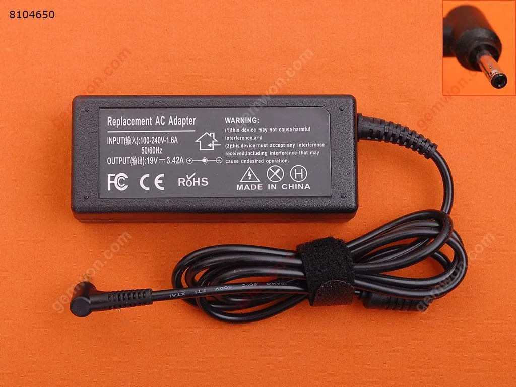 Picture of Acer 19V 3.42A 65W Φ3.0*1.0mm(High Copy)