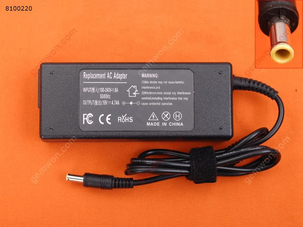Picture of Samsung 19V 4.74A 90W Φ5.5*3.0mm (High Copy)