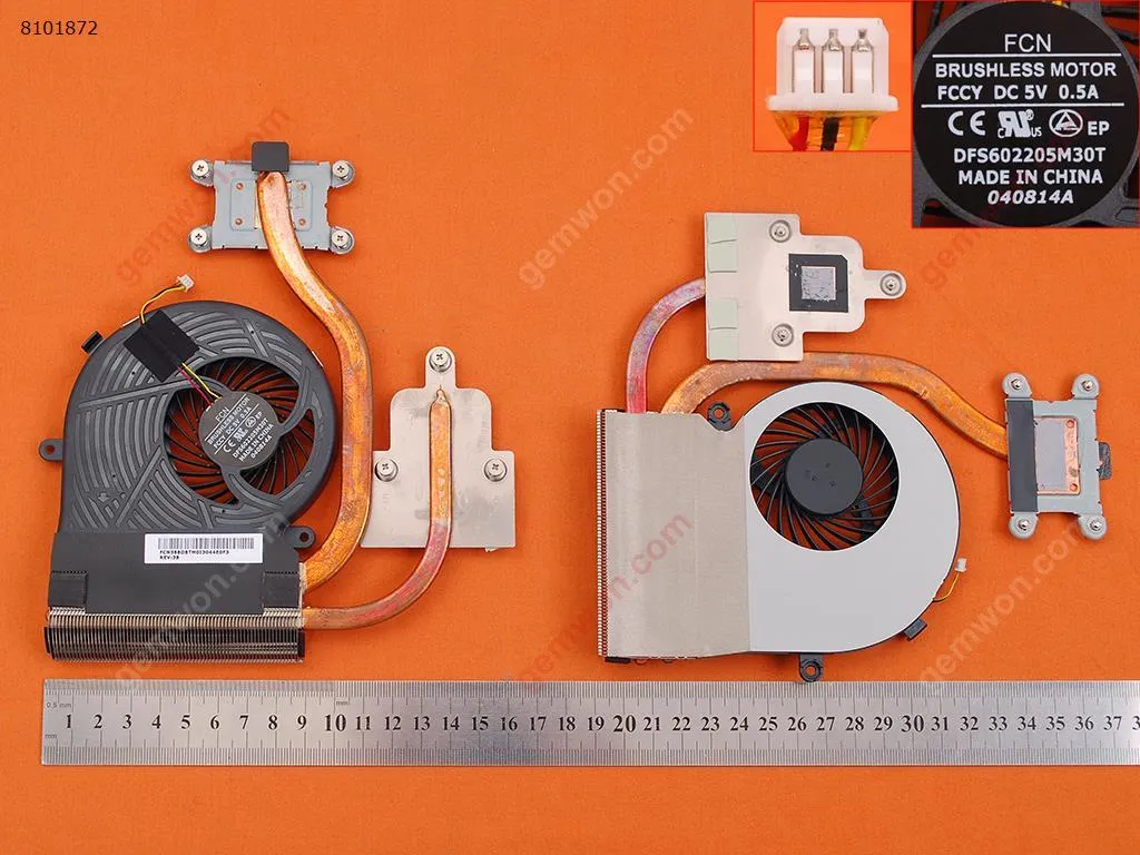 Picture of Toshiba Qosmio  X75-A7103KL X75-ASP720KL MF80150V1-C010-G99(Heatsink)