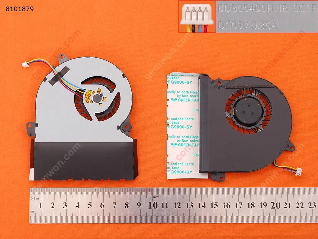 Picture of Laptop fan for ASUS U32VM U32 U32JC U32U U32VJ U82V(Original, Version 2)
