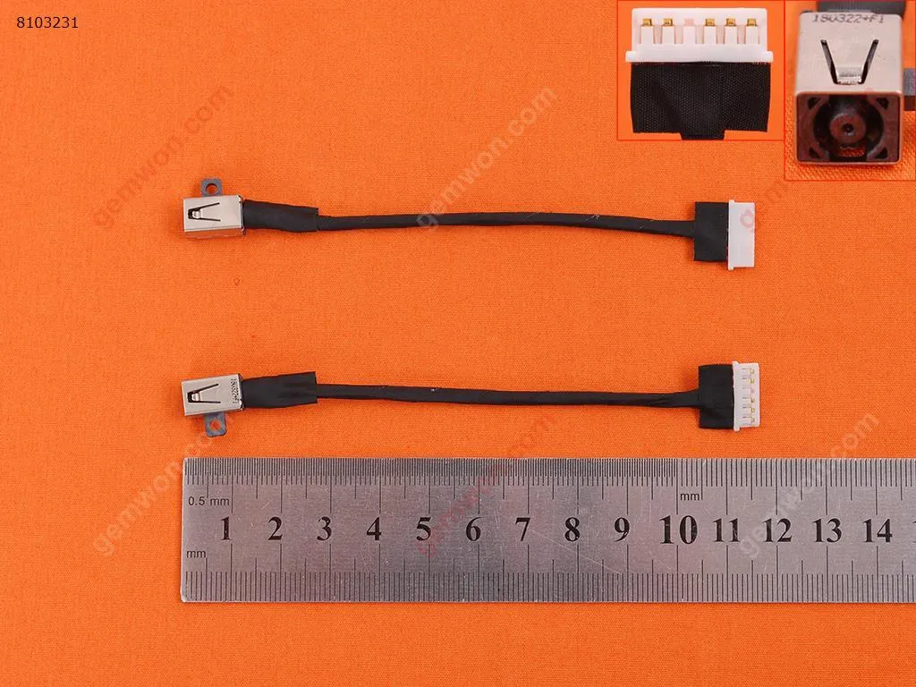 Picture of DC Power Jack Cable for Dell Inspiron 15-3567 Laptop Fwgmm 0fwgmm 450.09w05.0011