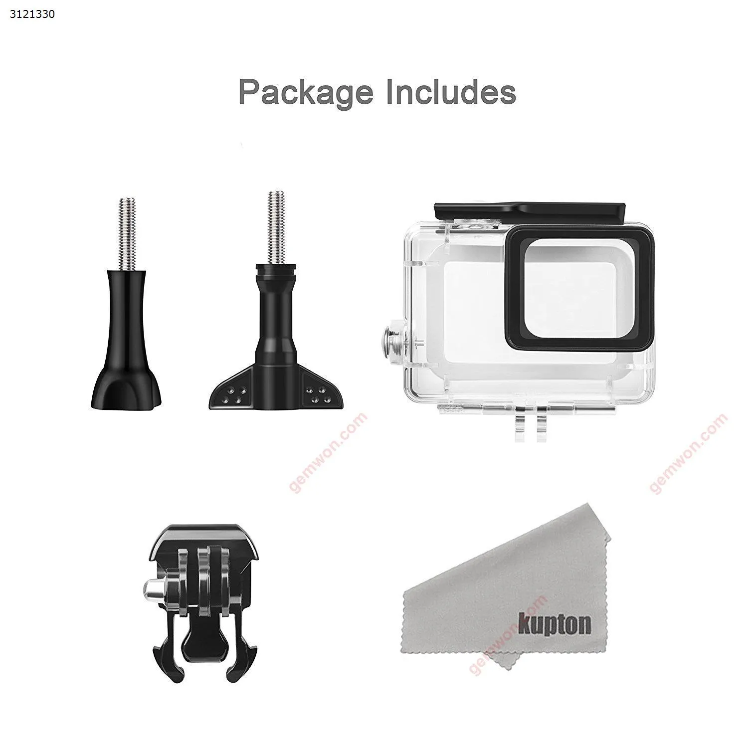 Picture of GoPro Hero (2018)/6/5 Black Waterproof Case Diving Protective Housing Shell 45m with Bracket Accessories for Go Pro Hero Hero6 Hero5 Action Camera