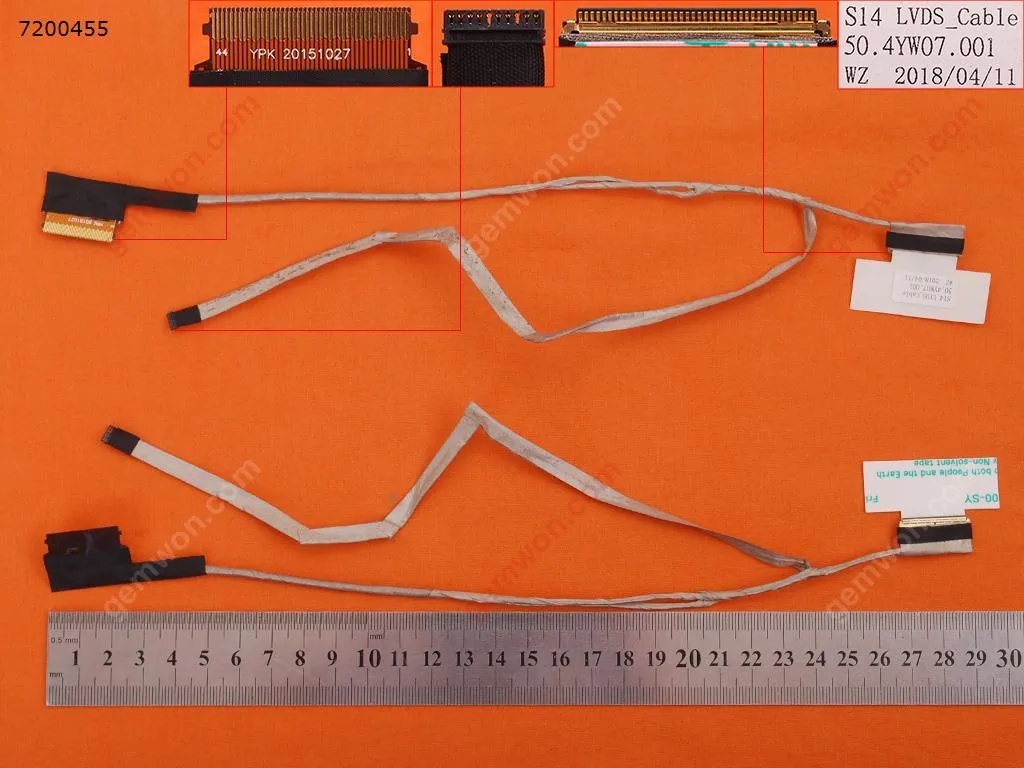 Picture of Laptop LCD/LED cable for HP 440 G1 445 G1，OEM