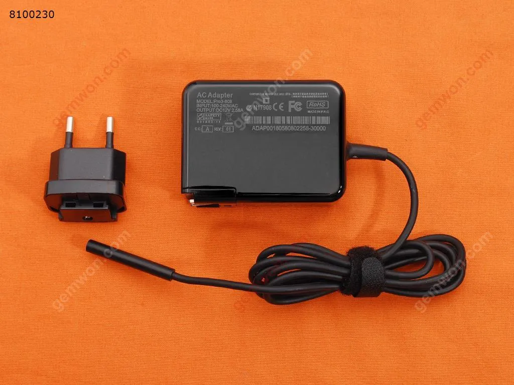 Picture of Microsoft 12V2.58A 31W surface PRO 3/4（Wall Charger Portable Power Adapter）Plug：EU