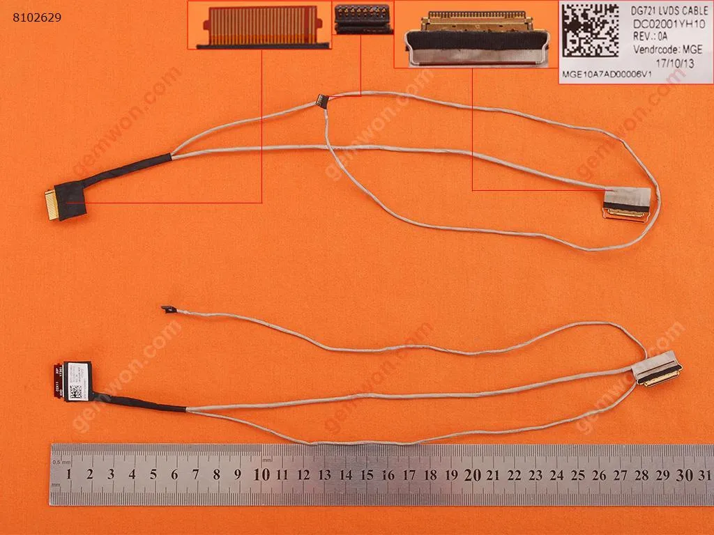 Picture of Laptop LCD/LED Cable for LENOVO 320-17IKB 320-17ISK 320-15 DG721,ORG