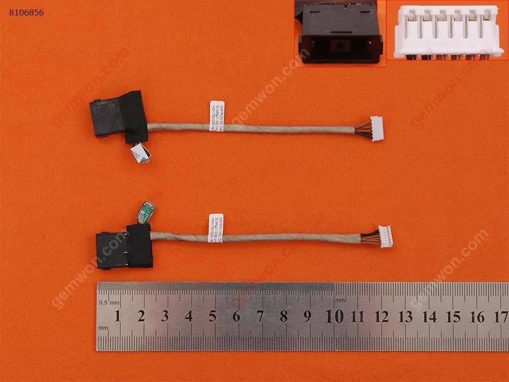 Picture of  Lenovo ThinkPad X1 Carbon 34XX Iron DC-in Power Jack Harness Cable  50.4RQ01.001 