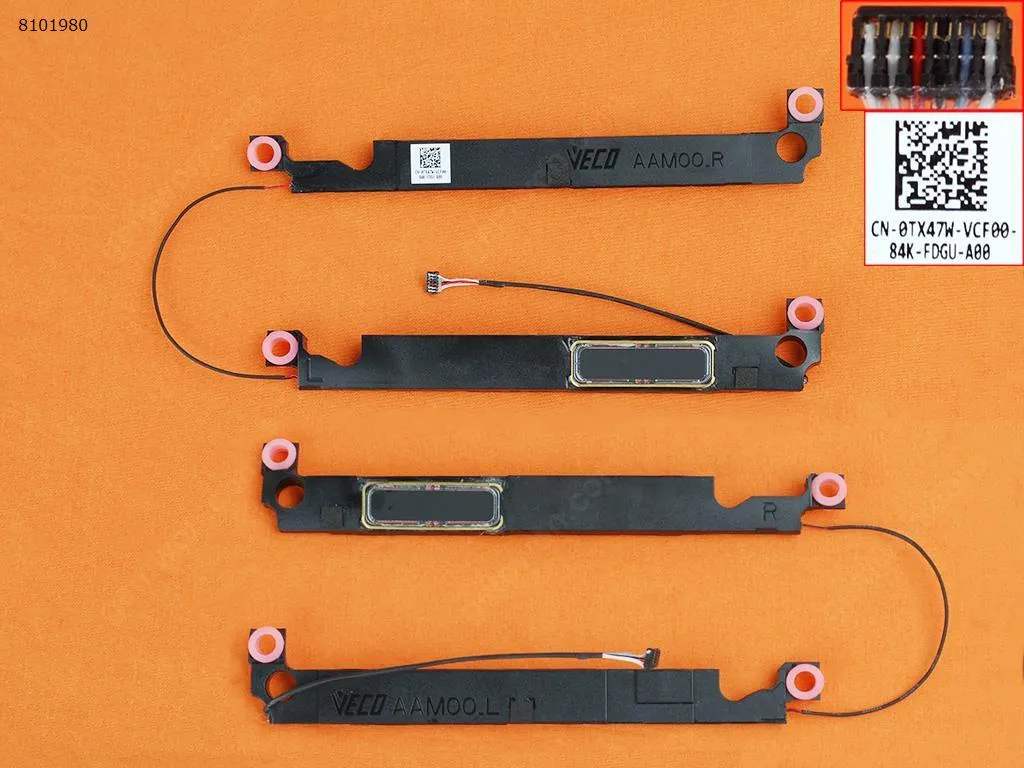 Picture of Internal Laptop Speakers For DELL XPS 15 9550 9560 9570 7590 M5510 M5520(Original,Left+Right)
