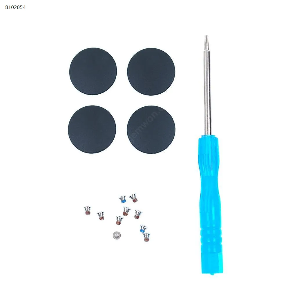 Picture of 4Pcs Bottom Rubber Feet Foot Fit For MacBook Pro A1398 A1502 A1425 + 10Pcs Bottom Screws + 1Pcs Screwdriver