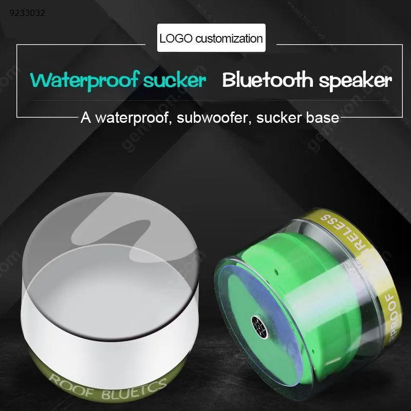 Picture of Four class waterproof bathroom, Bluetooth speaker, Bluetooth sucker, voice free car speaker.white
