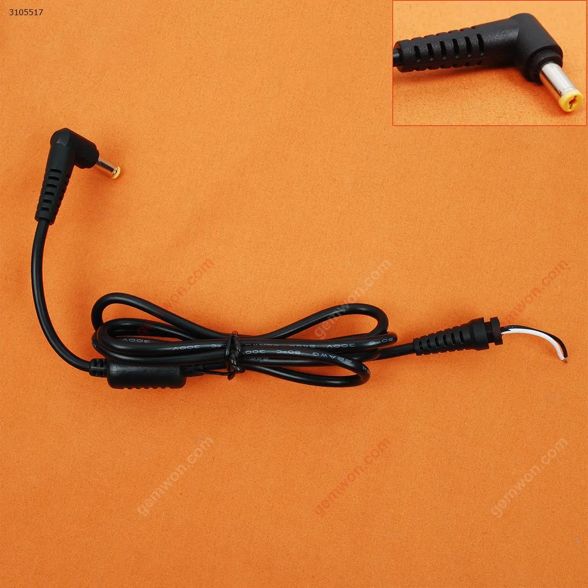 Picture of 5.5x1.7mm DC Cords,0.3㎡ 1.2M,Material: Copper,(Good Quality)