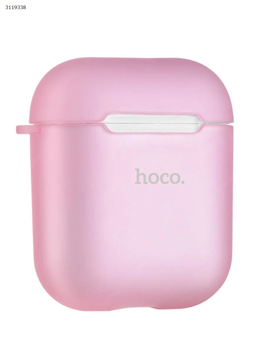 Picture of Airpods headset protector，Silicone Protection for The Tactical Hard Protector Charging Case Cover Thin TPU Skin Best Apple Replacement Protective Accessories ，pink