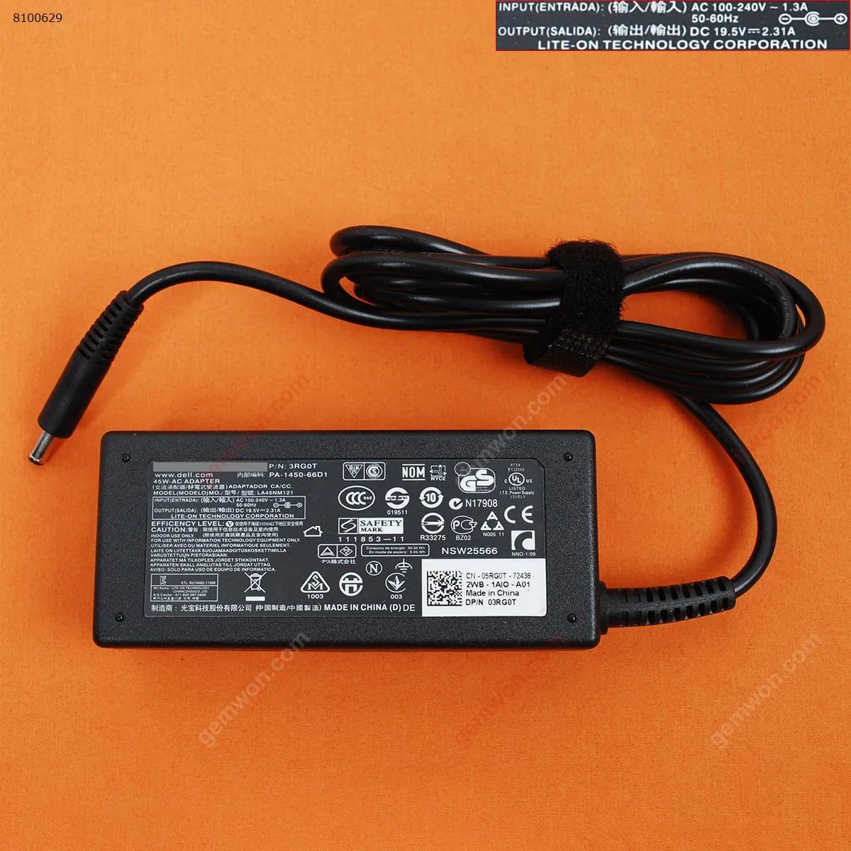 Picture of Dell 19.5V 2.31A 45W Φ4.5x3.0x0.6mm ( Quality:A+ ) 