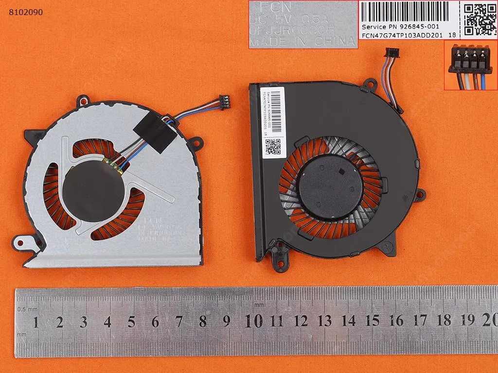Picture of Laptop fan for HP Pavilion 15-CD series(Original)