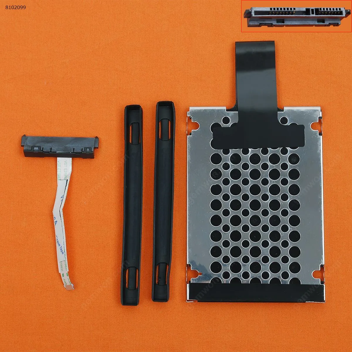 Picture of Hard Drive Disk Tray HDD Caddy & Connector Cable For HP 15-AX 15-AX016TX 15-AX217TX 15-ax018TX ax020tx 15-AX218TX  15-AX256TX 15-AX240TX 15-AX219TX 15-AX253TX 15-AX240TX