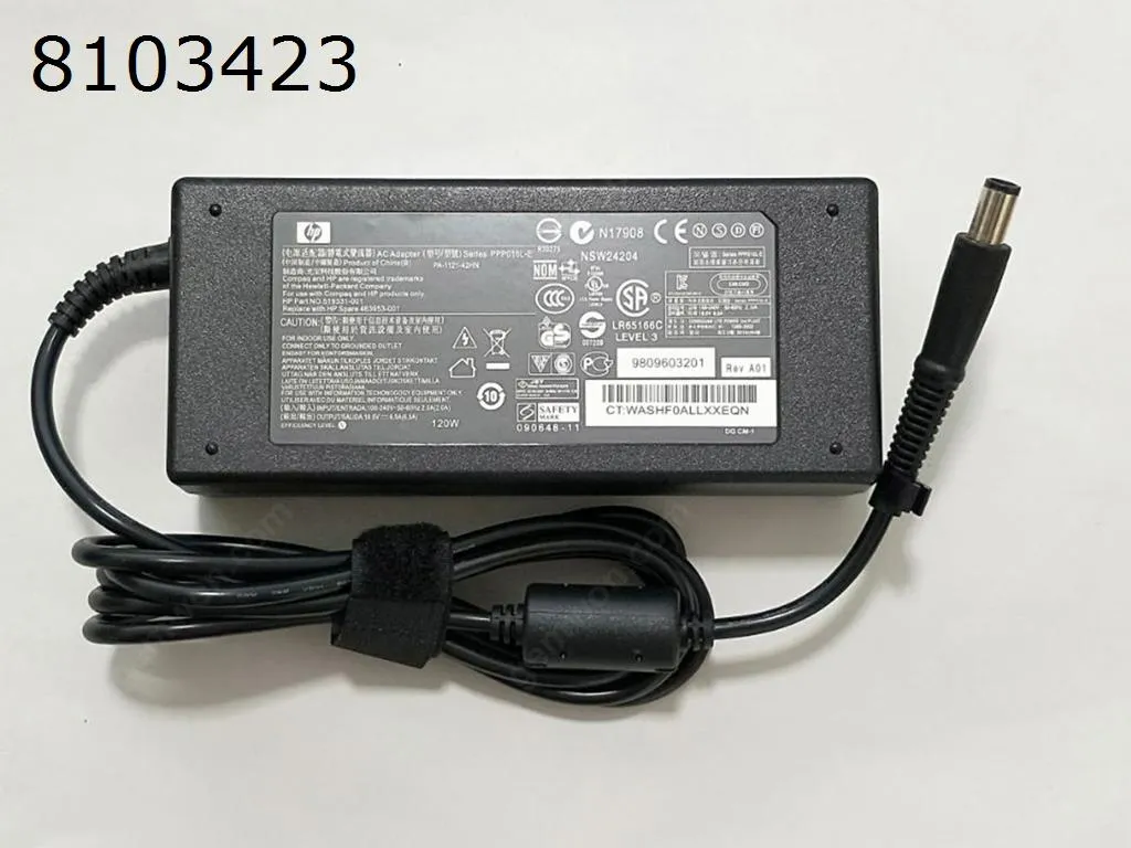 Picture of HP 18.5V 6.5A 120W Φ7.4x5.0mm ( Quality : A+ ) 