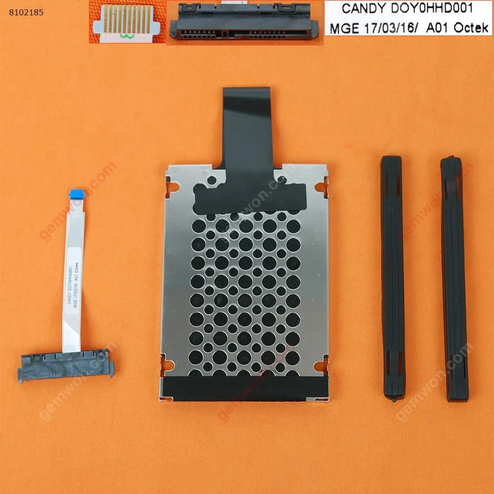 Picture of Hard Drive Disk Tray HDD Caddy & Connector Cable For  HP 15-CS 15-cs0050tx 15-cs0051tx 15-cs0037TX 15-cs0039TX 15-cs0049tx