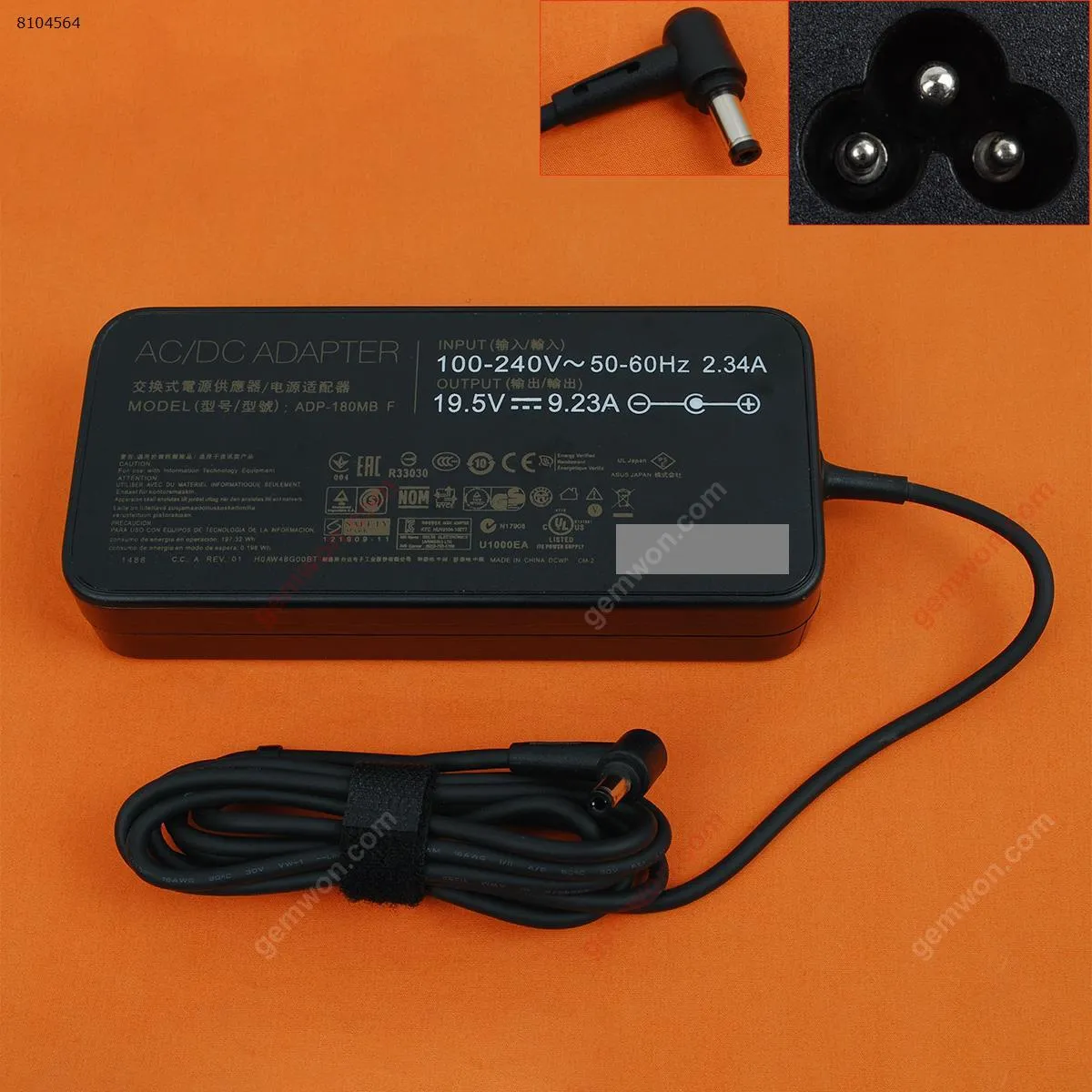 Picture of Asus 19.5V 9.23A 180W Φ5.5mmx2.5mm (Quality：A+) 