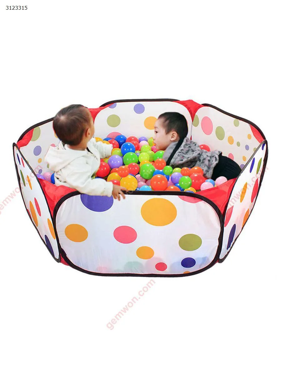 Picture of Children's Baby Toys Ocean Ball Pool Indoor Game House Foldable Tent Ocean Pool [1 Meter - Bag]