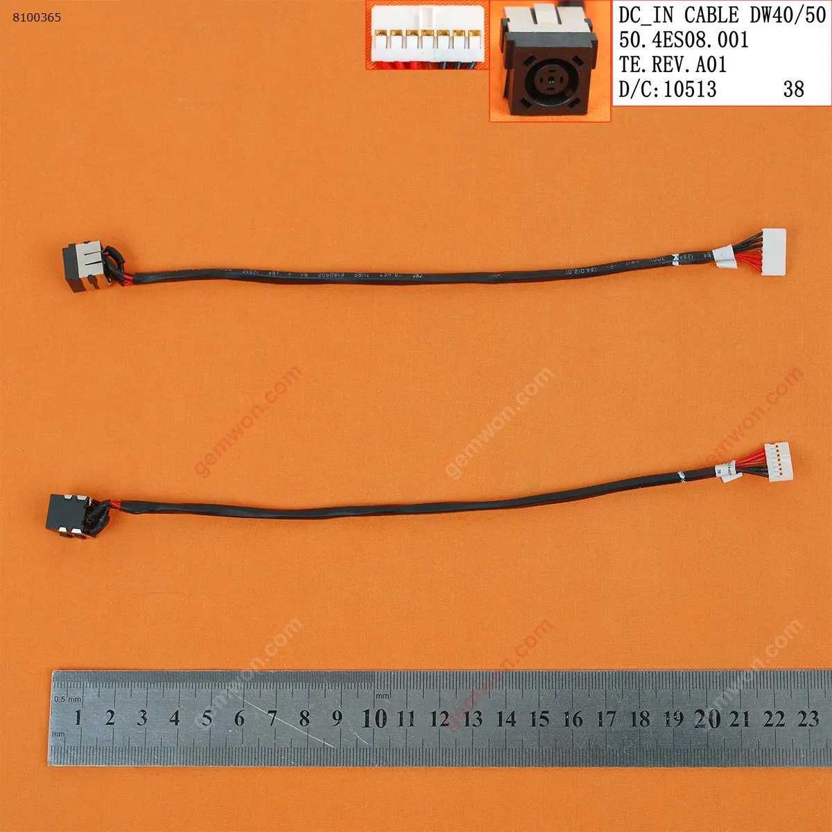 Picture of Dell Vostro 3400（Large power supply and long cable 23CM）3500 with cable.