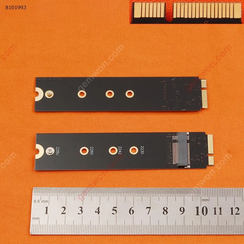 Picture of M.2 (NGFF) SSD Adapter Card For MacBook Air A1465 A1466 A1369 A1370(2012 years,90% New) )