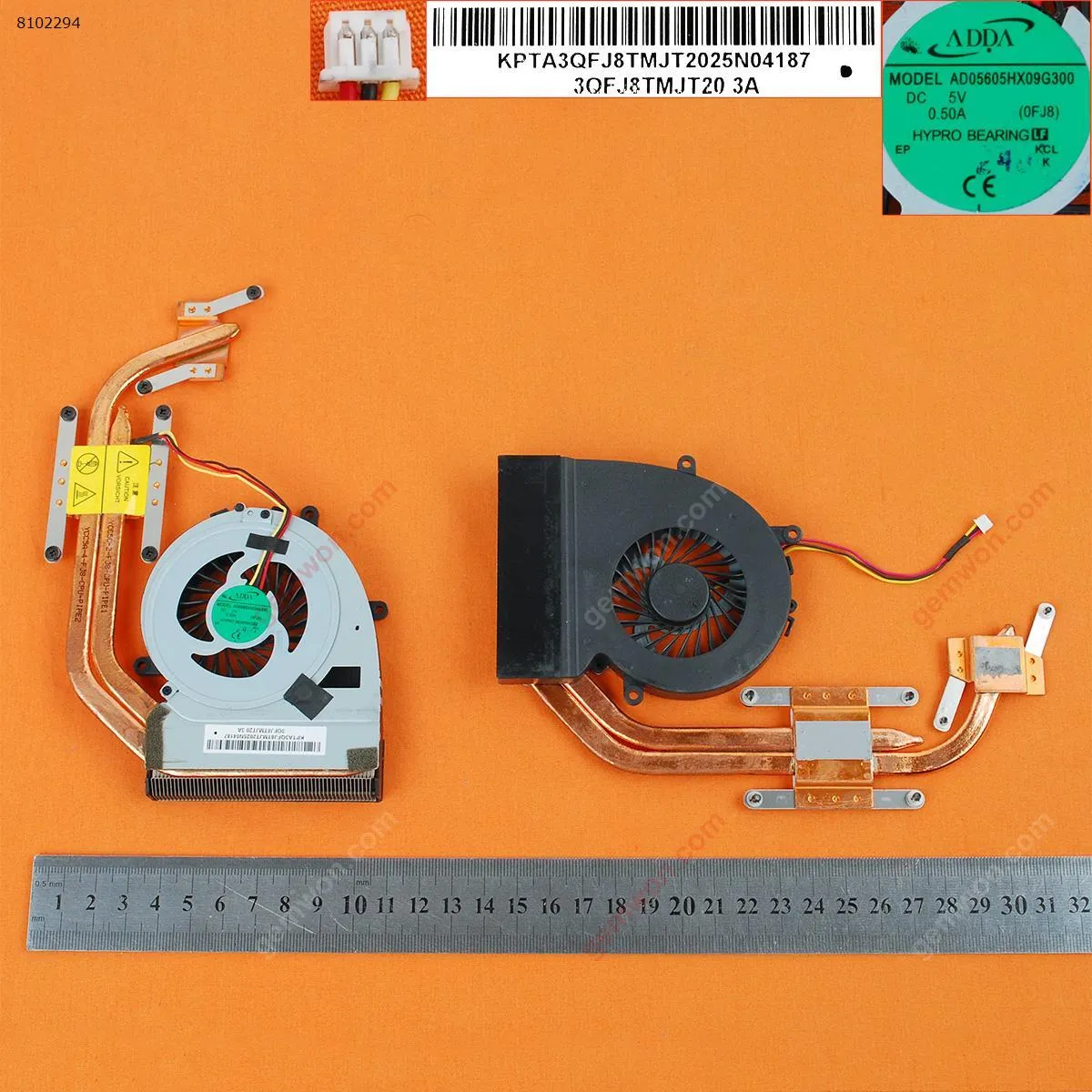 Picture of Fujitsu Lifebook AH522 AH532 LH522 LH532(Independent Graphics,Heatsink )