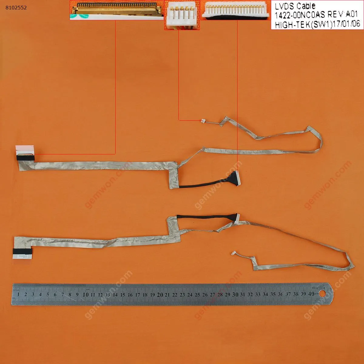 Picture of Laptop LCD/LED cable for ASUS K72 K72F K72JR K72DR,OEM(Long Cable)
