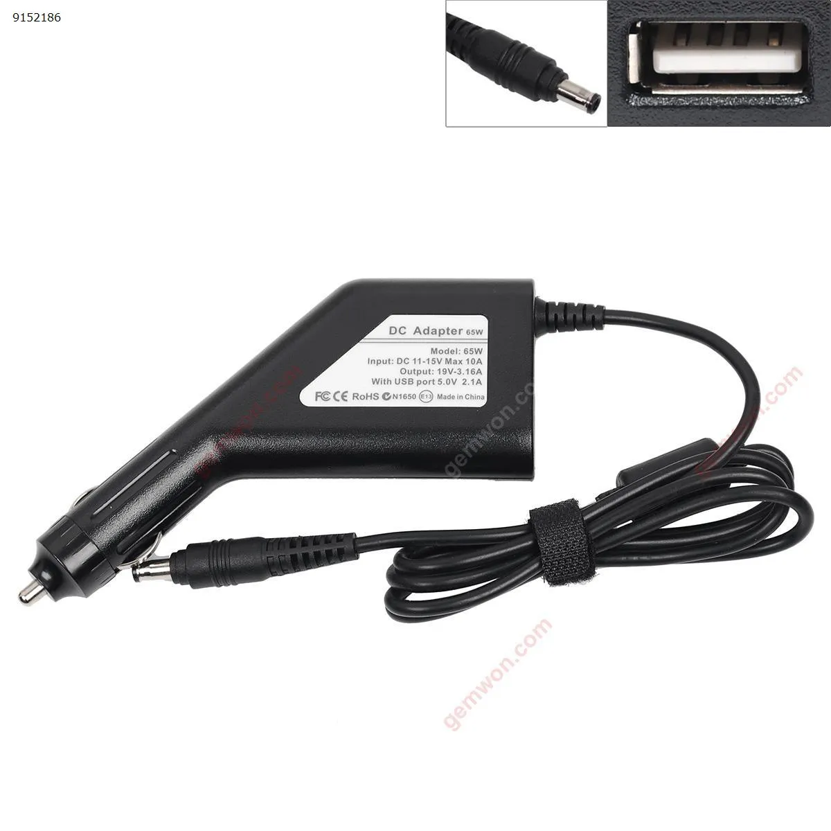 Picture of Samsung 19V3.16A R458 R467 R428 computer laptop charger car charger car charger