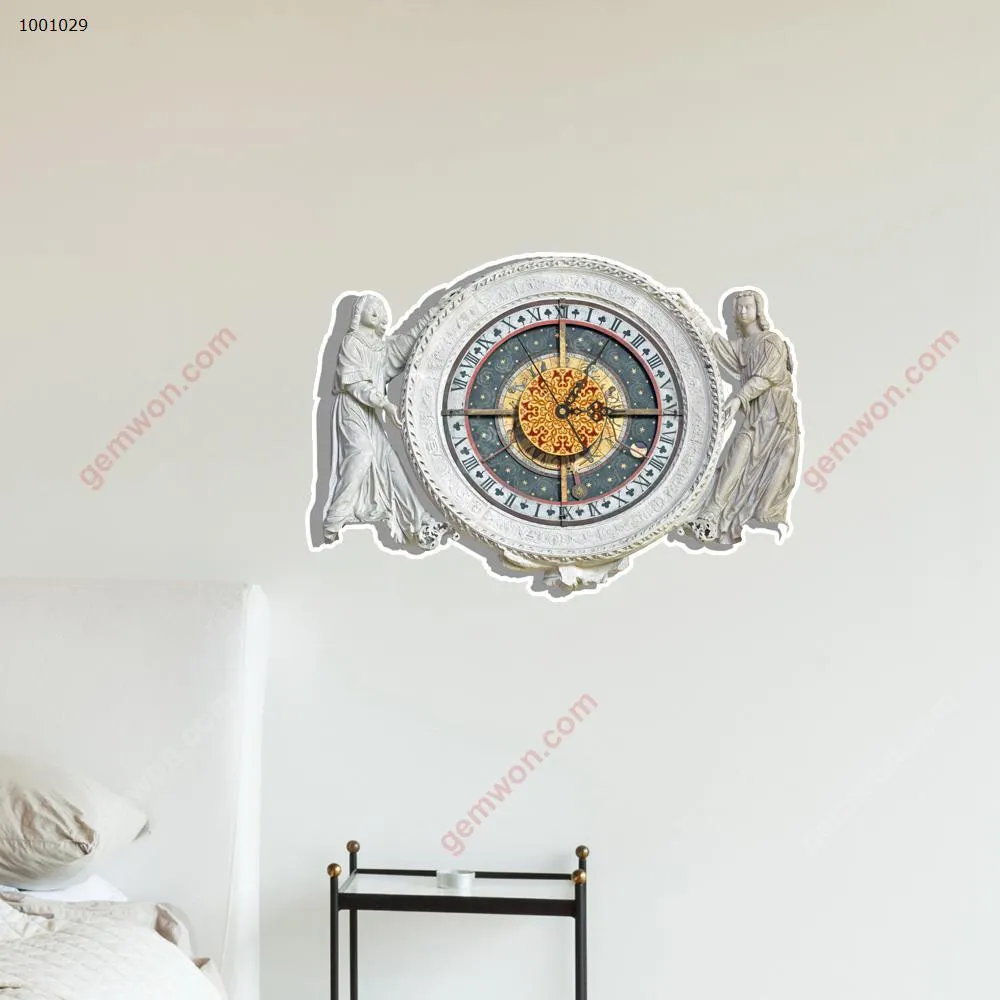 Picture of Wall Clock 3D  Sticker Home Room Decor Gift SZ029