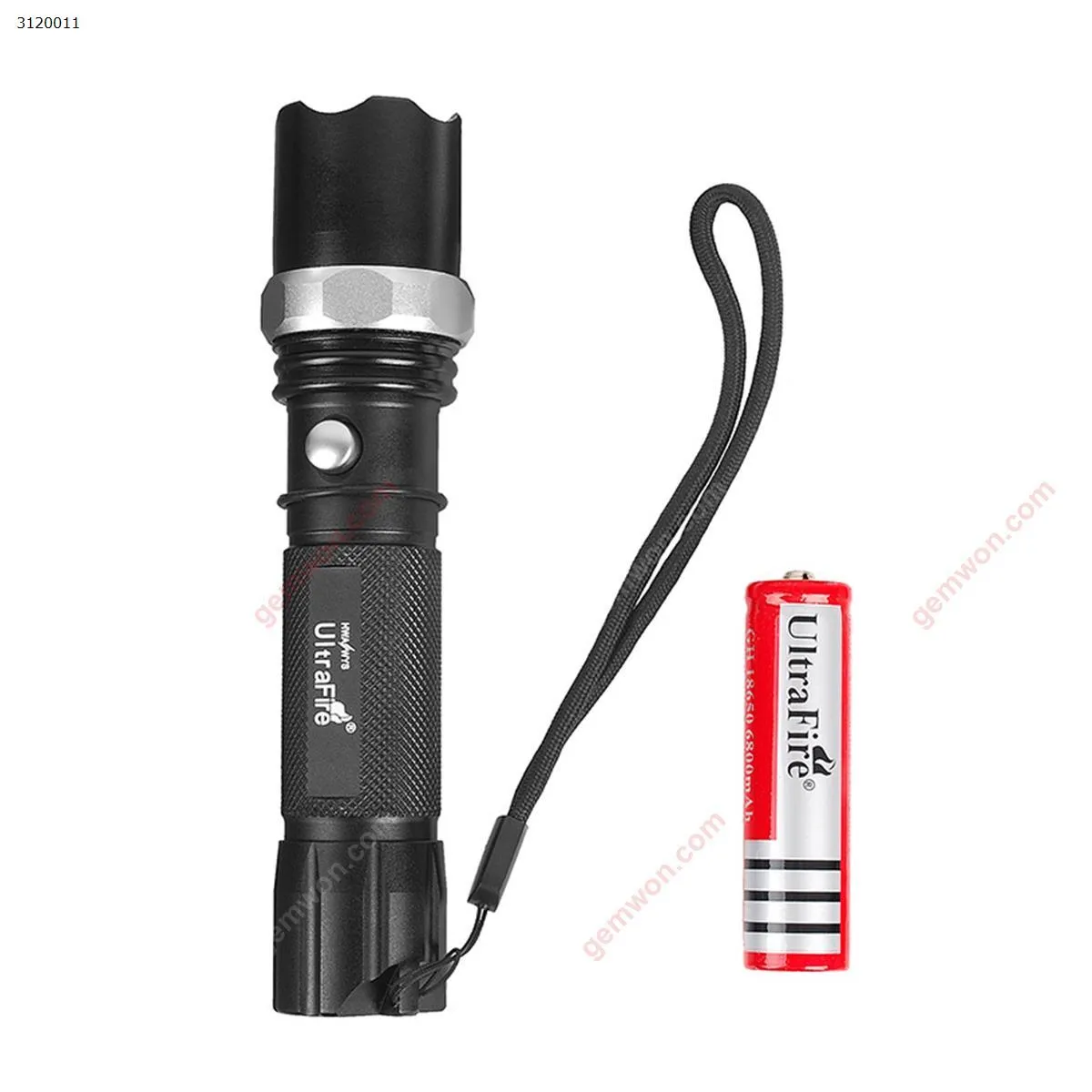 Picture of LED light flashlight night riding dimming focus remote shooting outdoor flashlight flashlight