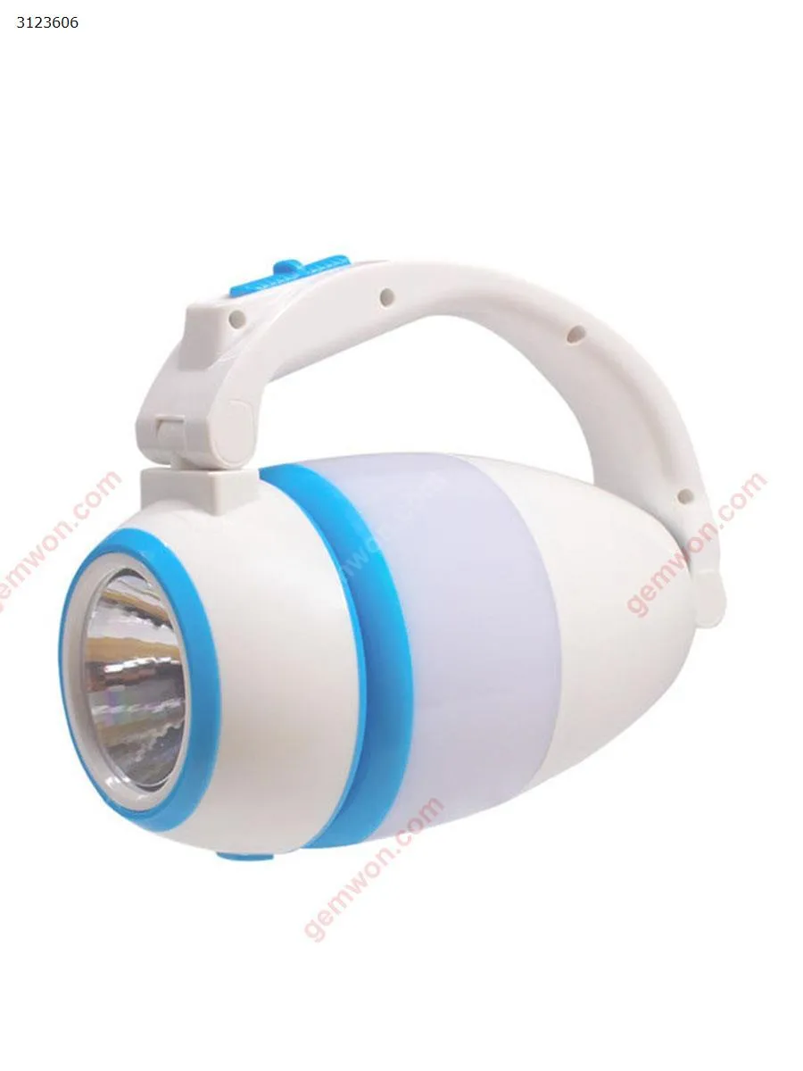 Picture of Multi-function portable light Home outdoor flashlight Three-in-one lamp (blue)