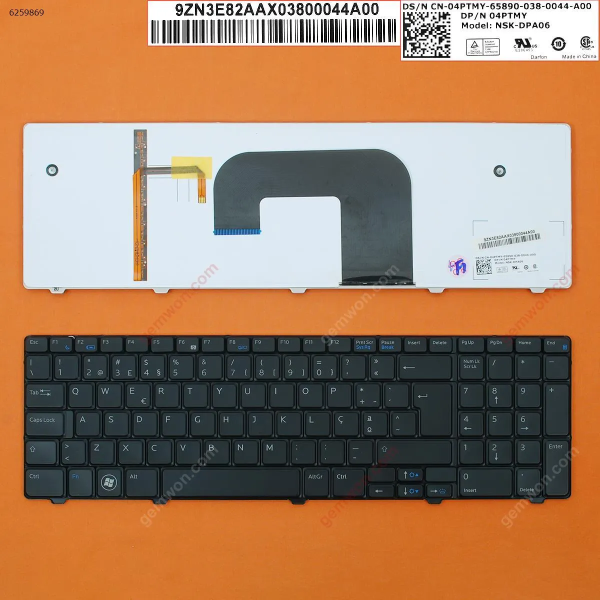 Picture of DELL V3700 BLACK,Backlit