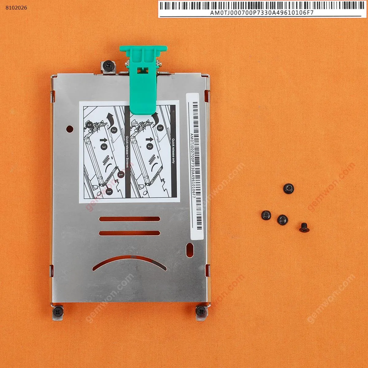 Picture of Hard Drive Caddy Bracket +Screws For HP ZBook 15 ZBook 17 G1 G2 NO G3