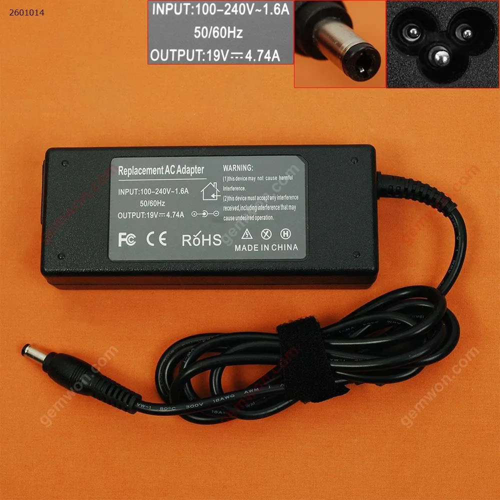 Picture of ASUS 19V 4.74A Φ5.5*2.5mm 90W (High Copy)