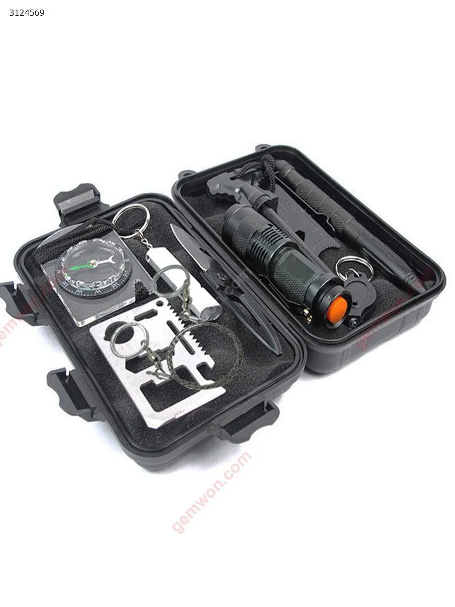 Picture of Camping multi-tool kits First-aid kit emergency supplies SOS outdoor self-help survival equipment box