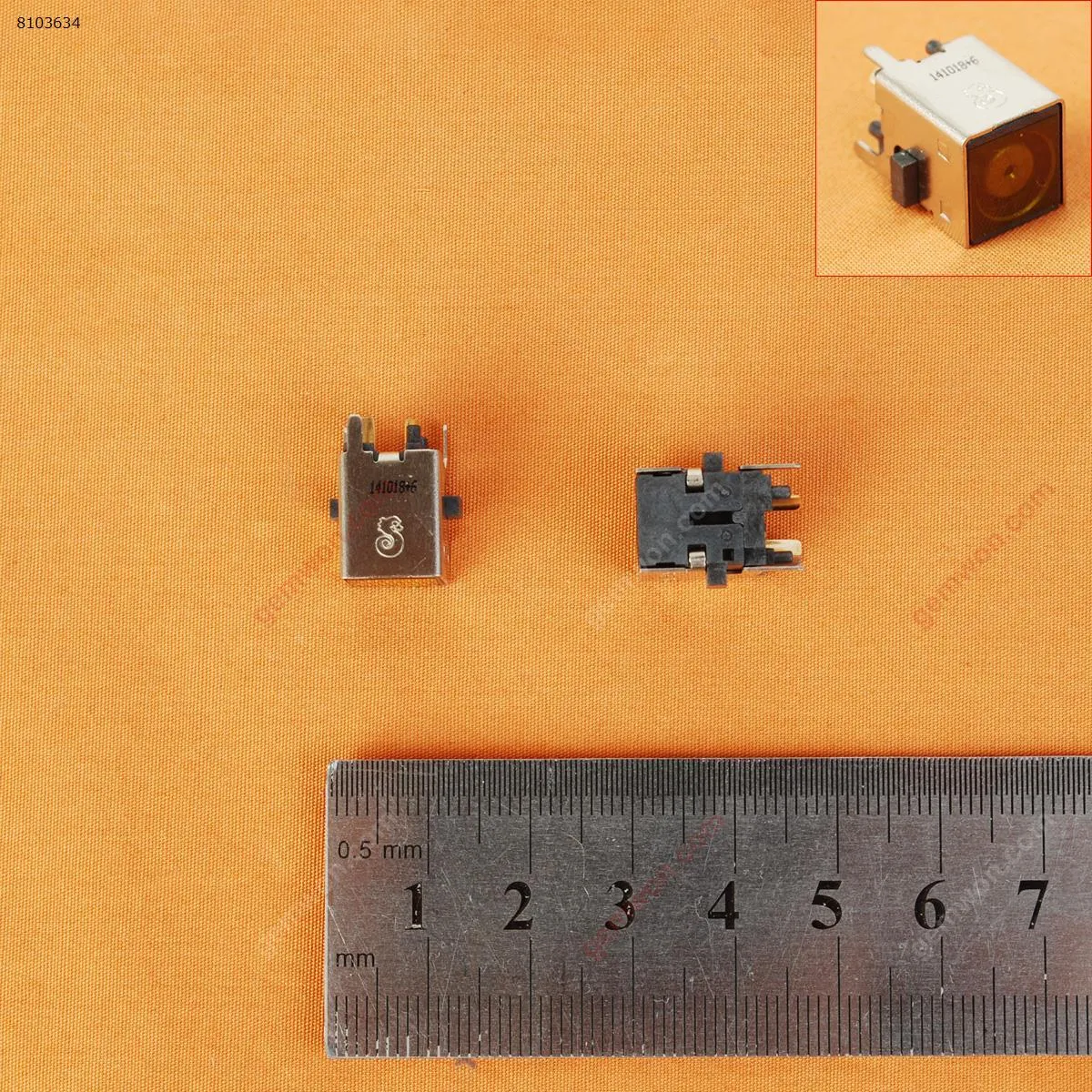 Picture of DELL INSPIPON ONE 2020 AIO 48.3HC01.011 20 3045 AIO DK49J DC Connector Power Jack Port Socket