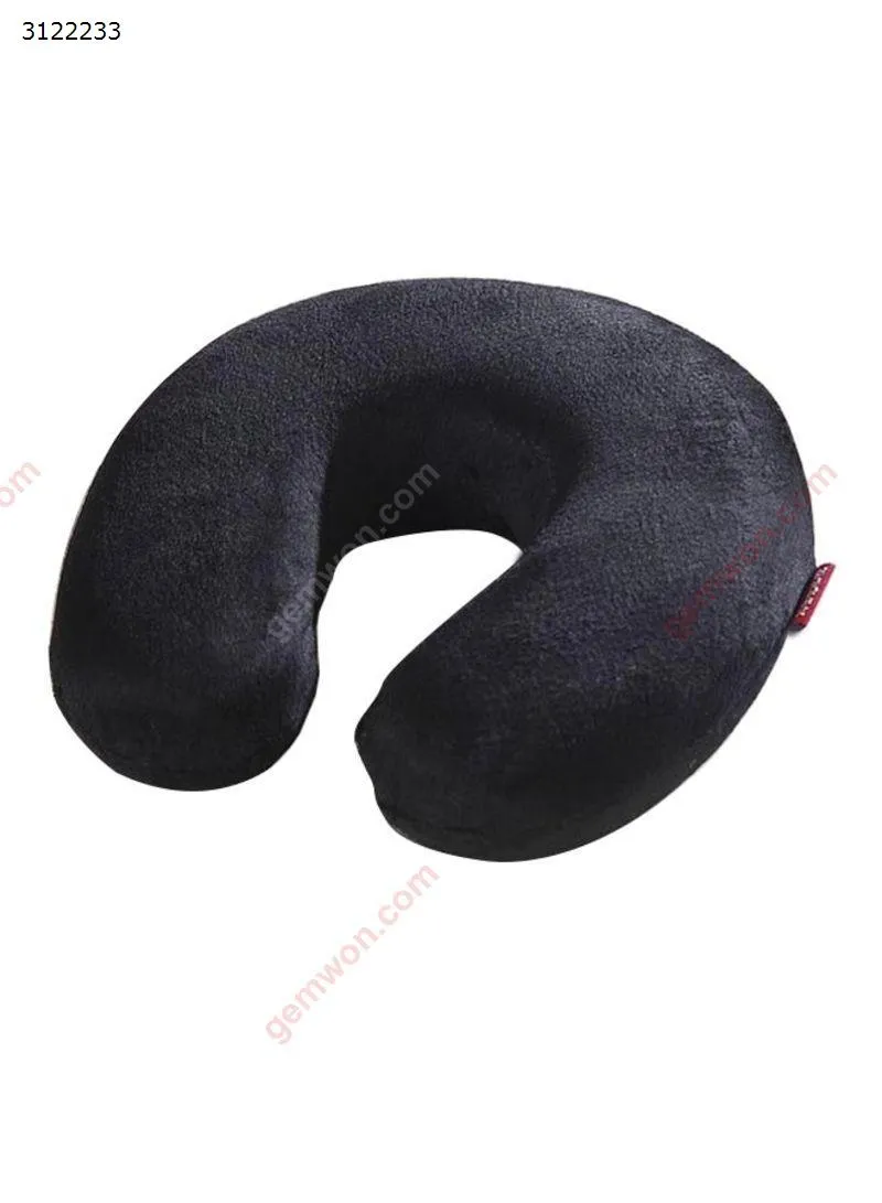 Picture of Memory Foam Neck Travel Pillow, Black