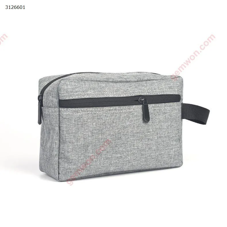 Picture of Travel cosmetic bag waterproof Handbag for outdoor sports Gray