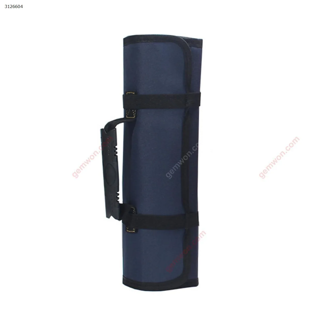 Picture of Roll tool kit Storage bag multi-function reel bag Thick wear-resistant computer repair canvas bag Blue