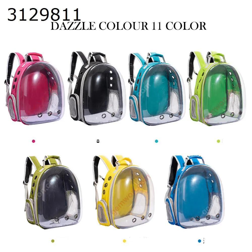 Picture of Cat panoramic transparent capsule, portable pet breathable backpack（Quiet blue）