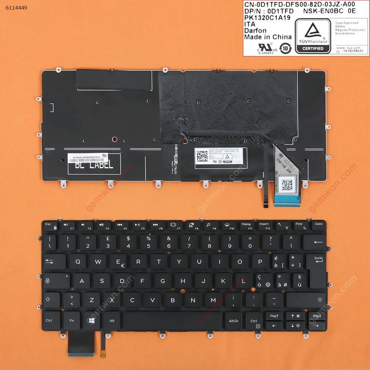 Picture of Dell XPS 13 9370 BLACK(Backlit, Win8)