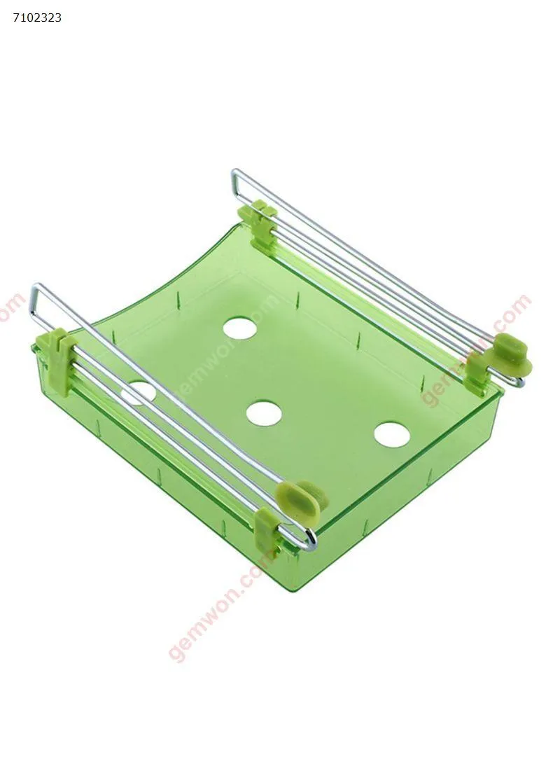 Picture of Fruit And Vegetable Fridge Storage Drawer Green 15 centimeter