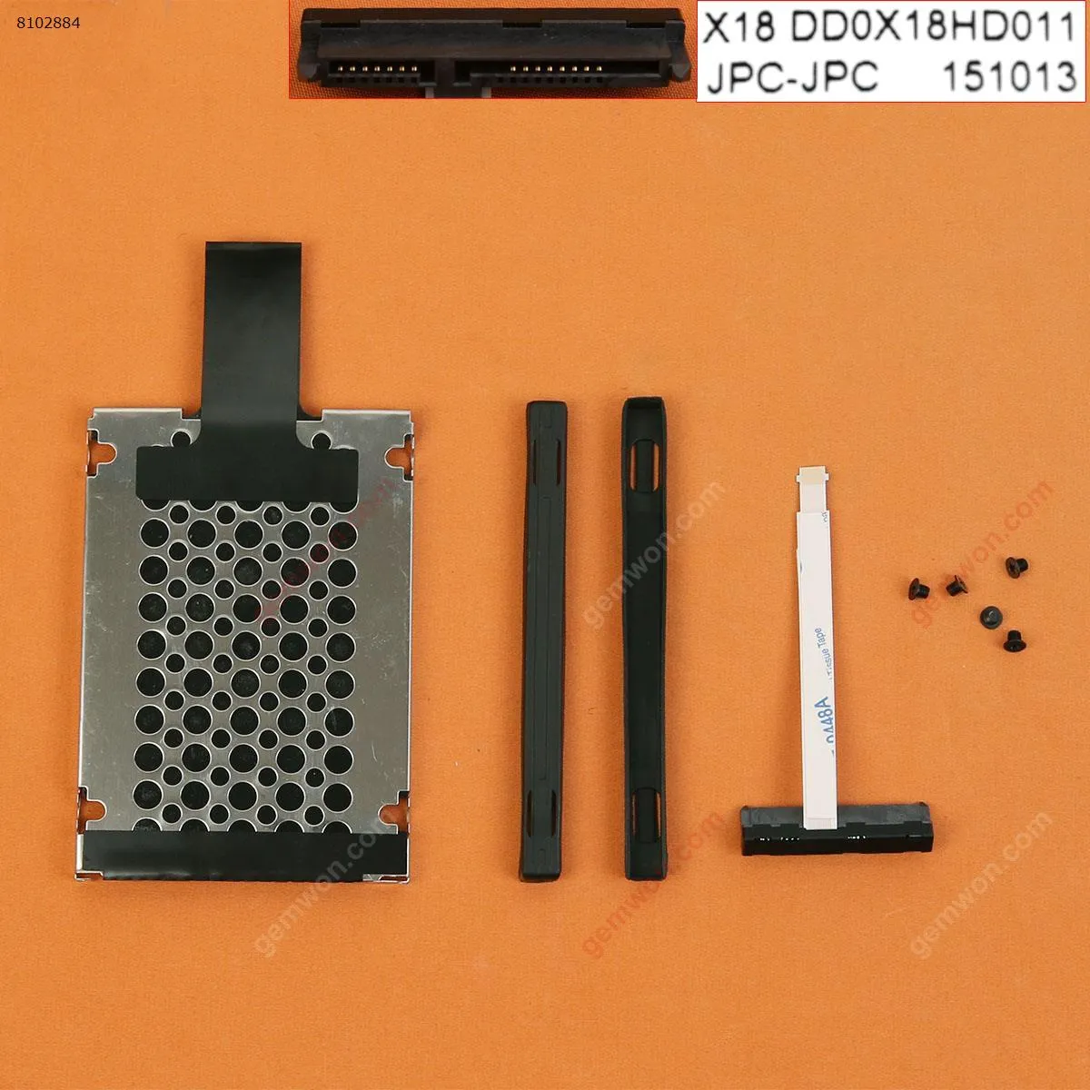 Picture of Hard Drive Disk Tray HDD Caddy & Connector Cable For HP 17-G 17-G190CY 17-G217CY 17T-G 17-G125DS