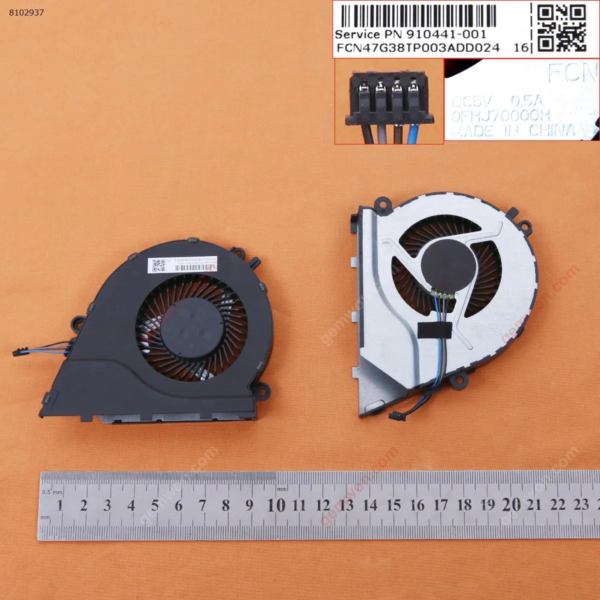 Picture of HP 17-W  17-W119TX2Plus G38-L G38-R TPN-Q175(CPU Fan)